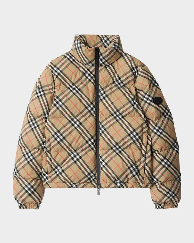 Burberry Ambleside Check Puffer Jacket