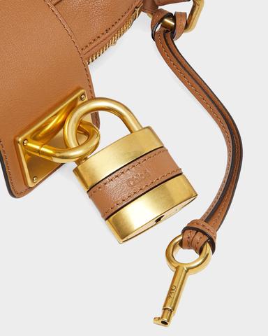 Chloé Paddington Rounded Padlock Shoulder Bag in Leather | Thumbnail 7