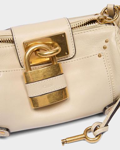 Chloé Paddington Rounded Padlock Shoulder Bag in Leather | Thumbnail 11