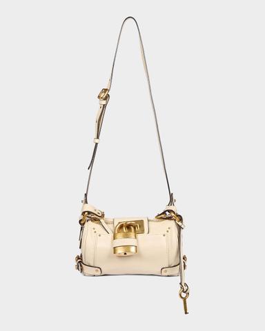 Chloé Paddington Rounded Padlock Shoulder Bag in Leather | Thumbnail 12