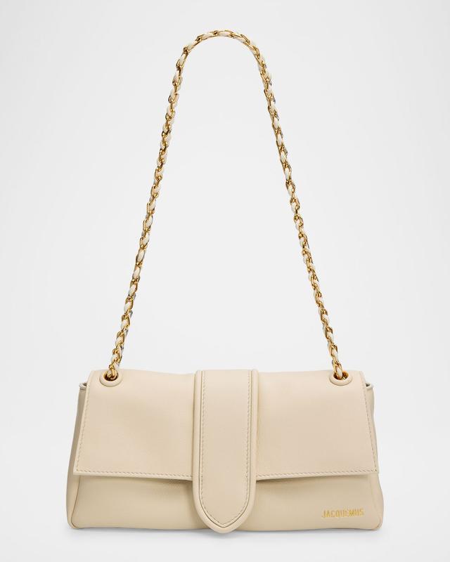 The Bambino Chaine Leather Shoulder Bag