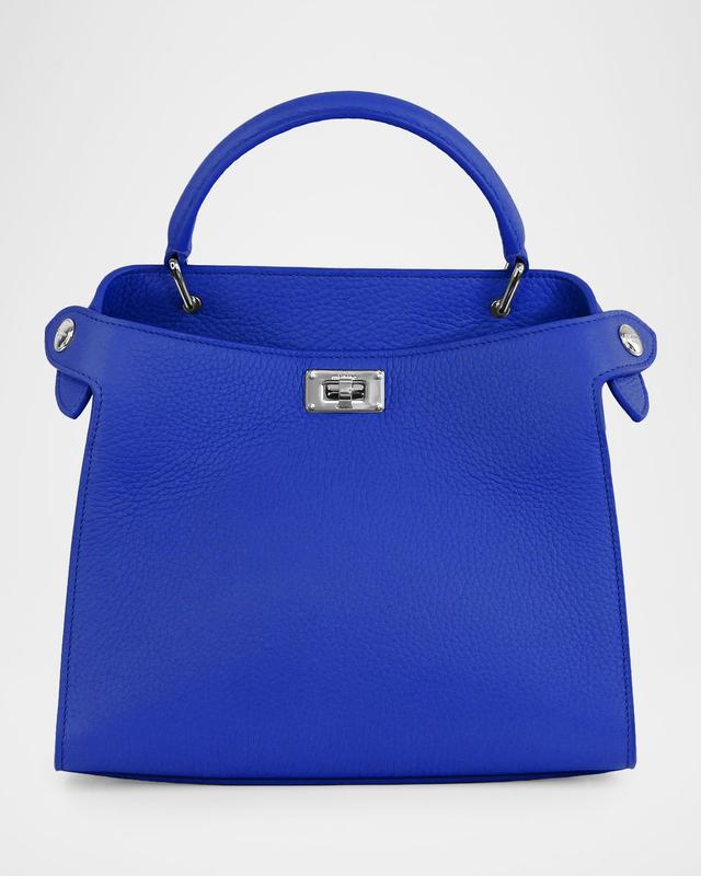 Michino Paris Lutece Mini Leather Top-Handle Bag