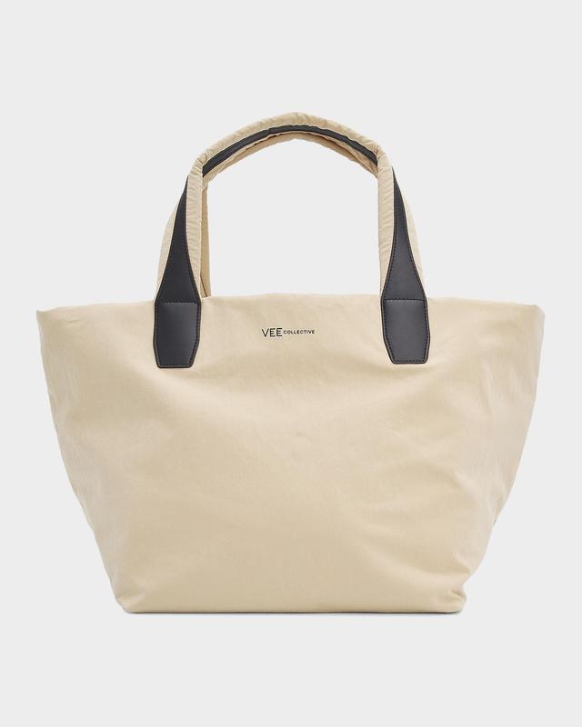VeeCollective Essence Medium Contrast-Lined Tote Bag