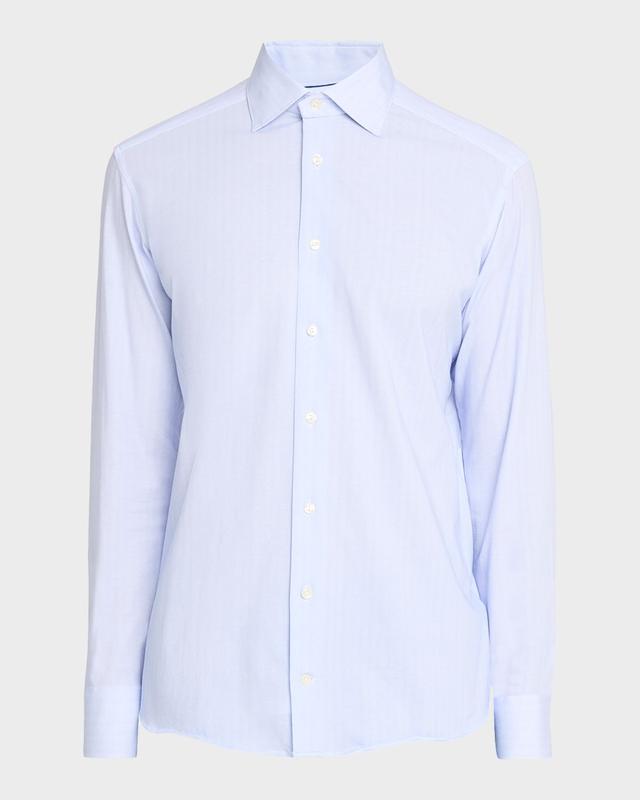Eton Men 's Slim Jersey Stretch Sport Shirt