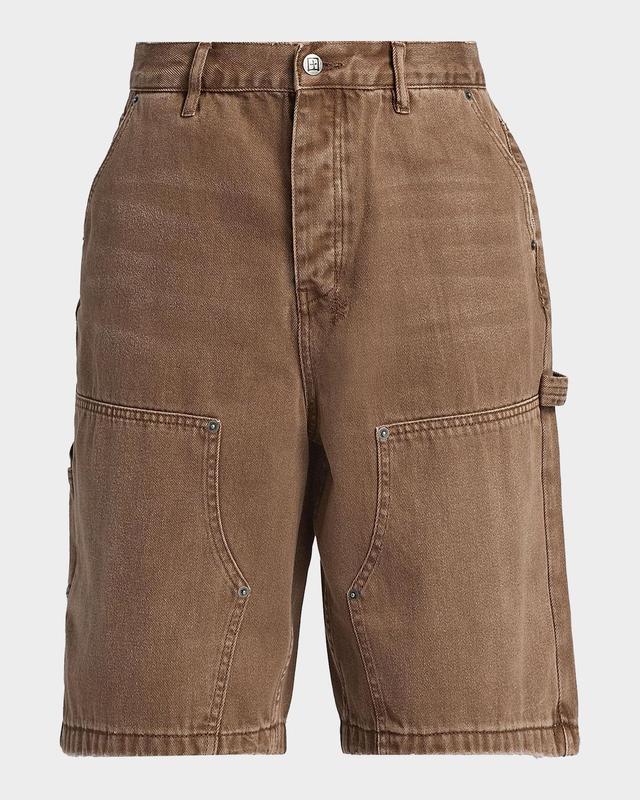 Ksubi Men 's Stretch-Cotton Denim Shorts