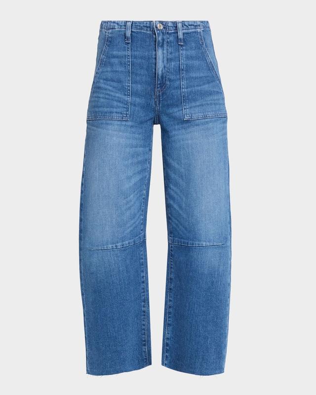 LE JEAN Utility Soft Barrel Jeans