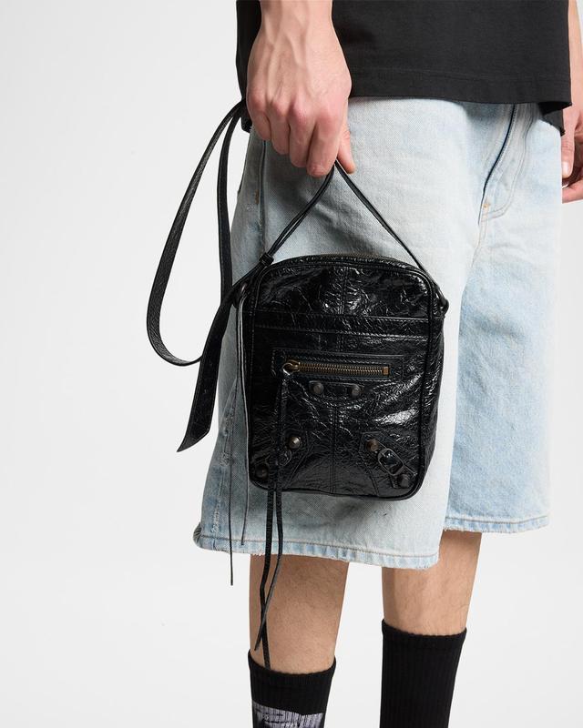 Men 's Le City Leather Crossbody Bag