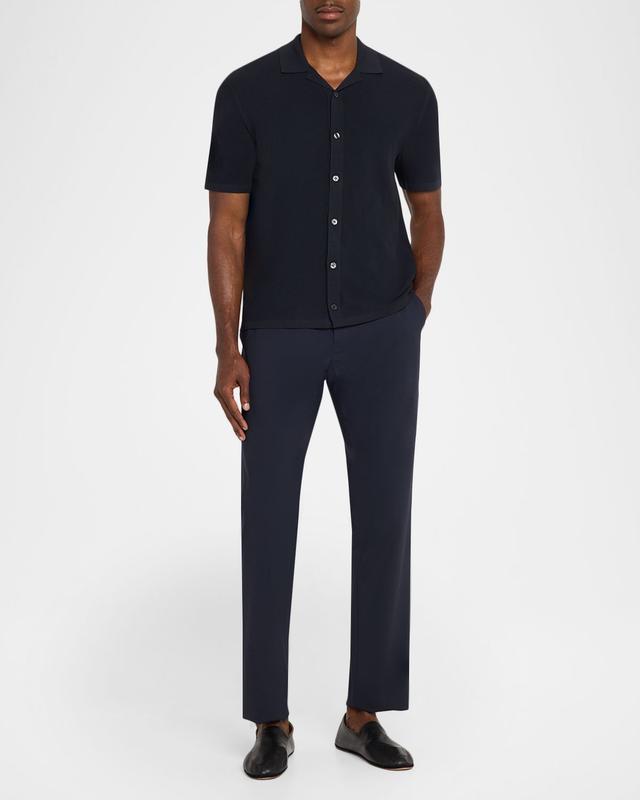 Men 's Viscose Knit Short-Sleeve Shirt