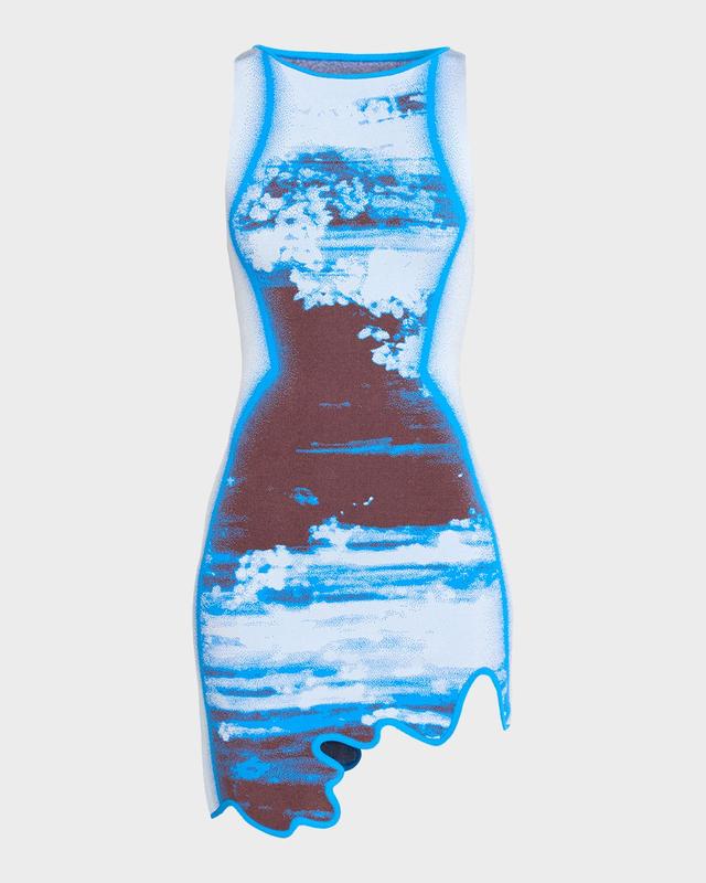 PH5 Hazel Wavy High-Low Mini Dress