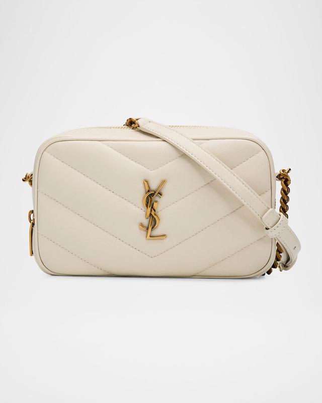 Saint Laurent LouLou YSL Quilted Leather Camera Bag