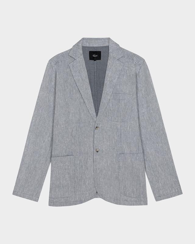 Rails Men 's Harris Stretch Cotton-Linen Blazer
