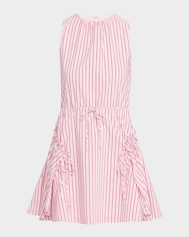 Cinq a Sept Leylani Rose Stripe Mini Dres