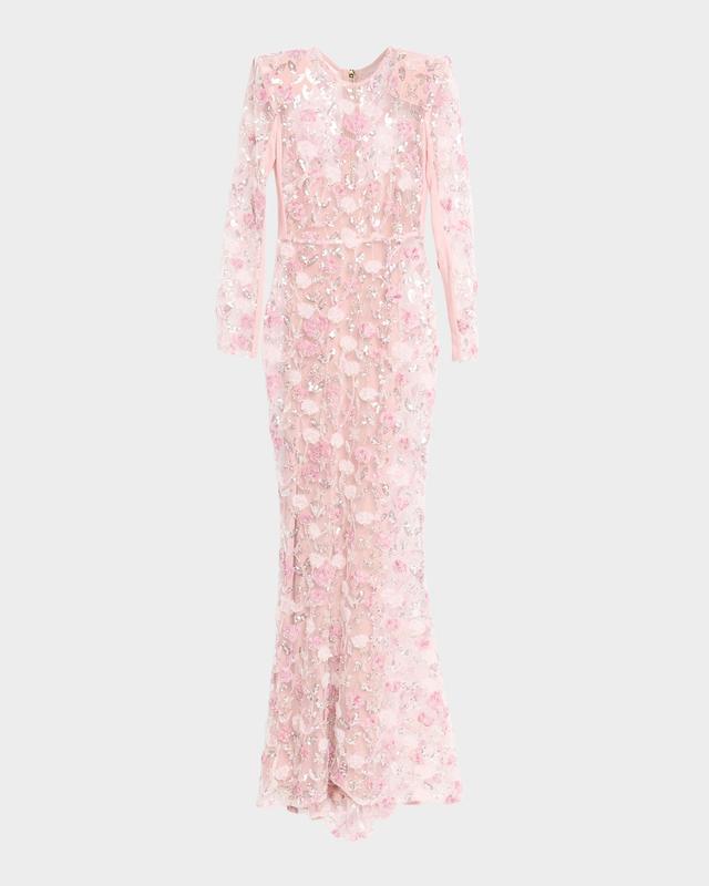 ZHIVAGO The Death of Roses Embellished Gown