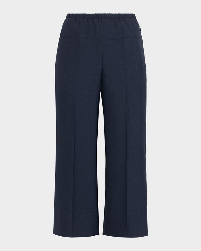 Theory Cropped Wide-Leg Pants