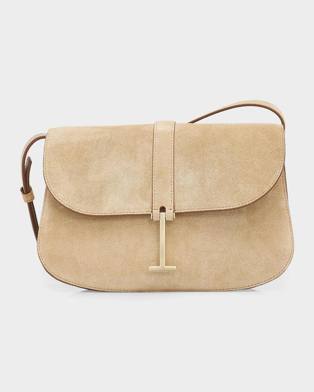 TOM FORD Kara Small Suede Crossbody Bag