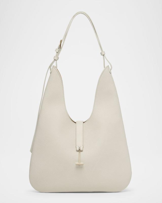 TOM FORD Kara Medium Hanging T Leather Hobo Bag