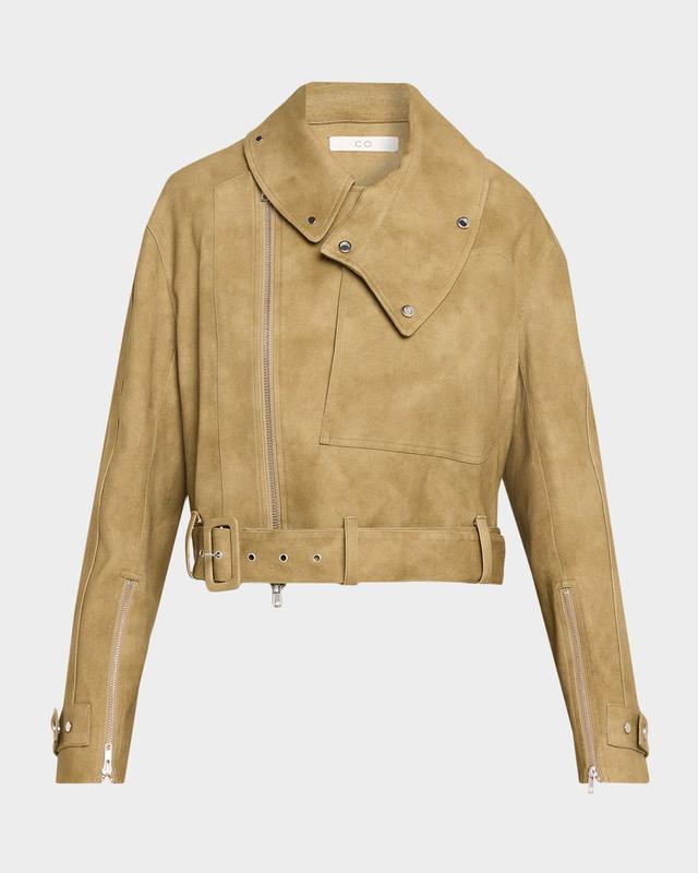 Raf Suede Biker Jacket