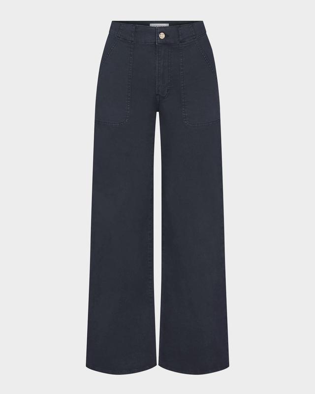 FRAME The Modern Pocket Wide-Leg Pants