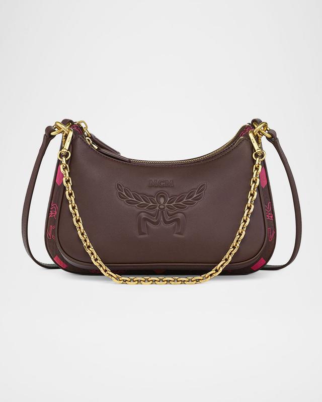 MCM Aren Duo Hobo Bag in Maxi Visetos