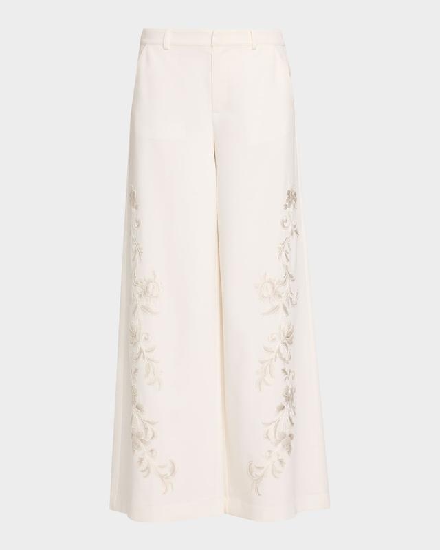 Cinq a Sept Karlie Rococo Embroidered Blazer