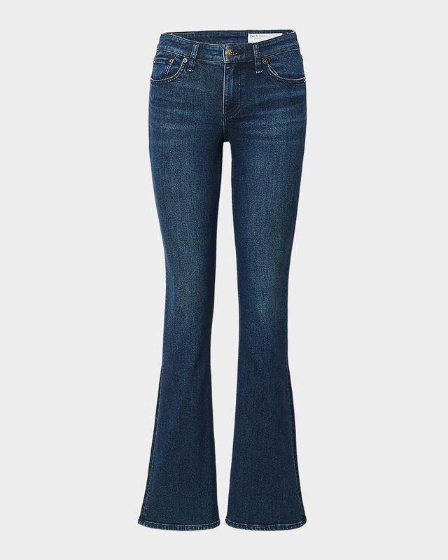Rag & Bone Kinsley Low-Rise Flare Jeans
