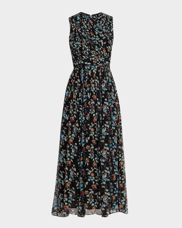 Ulla Johnson Celestina Floral Silk Chiffon Maxi Dress