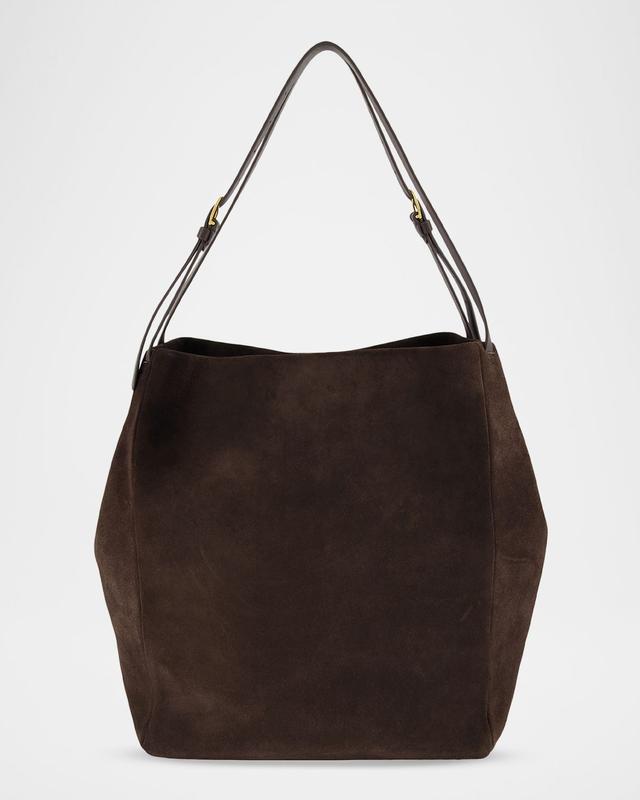 Vince Josie Large Suede Tote Bag