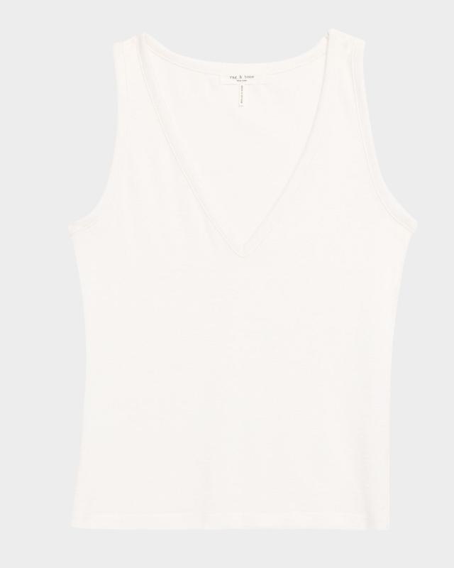 Rag & Bone The Knit V-Neck Tank Top