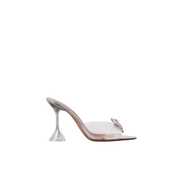 Rosie Crystal-Embellished PVC Mules