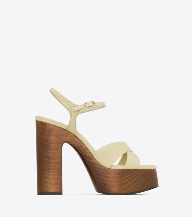Bianca Canvas Platform Sandals