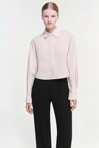 Simkhai Renata Cropped Shirt | Thumbnail 2 Simkhai Renata Cropped Shirt | Thumbnail 2