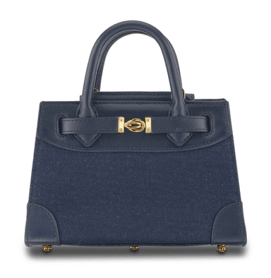 Tyler Ellis Mini Winnie Denim Handbag | Thumbnail 1 Tyler Ellis Mini Winnie Denim Handbag | Thumbnail 1