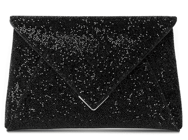 Tyler Ellis Small Lee Pouchet Black Lava Swarovski Rock Crystal | Thumbnail 1 Tyler Ellis Small Lee Pouchet Black Lava Swarovski Rock Crystal | Thumbnail 1