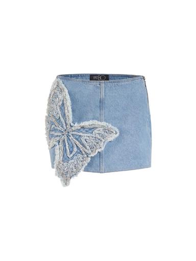 PatBo PRE-ORDER Camila Coehlo Denim Skirt | Thumbnail 1 PatBo PRE-ORDER Camila Coehlo Denim Skirt | Thumbnail 1