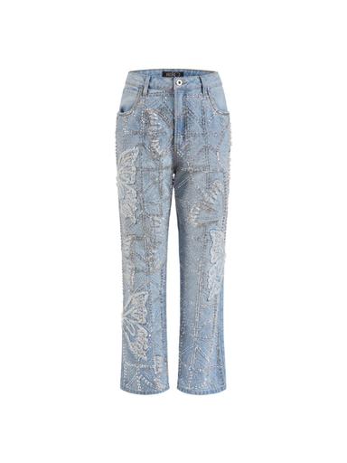 PatBo PRE-ORDER Camila Coehlo Denim Pant | Thumbnail 1 PatBo PRE-ORDER Camila Coehlo Denim Pant | Thumbnail 1