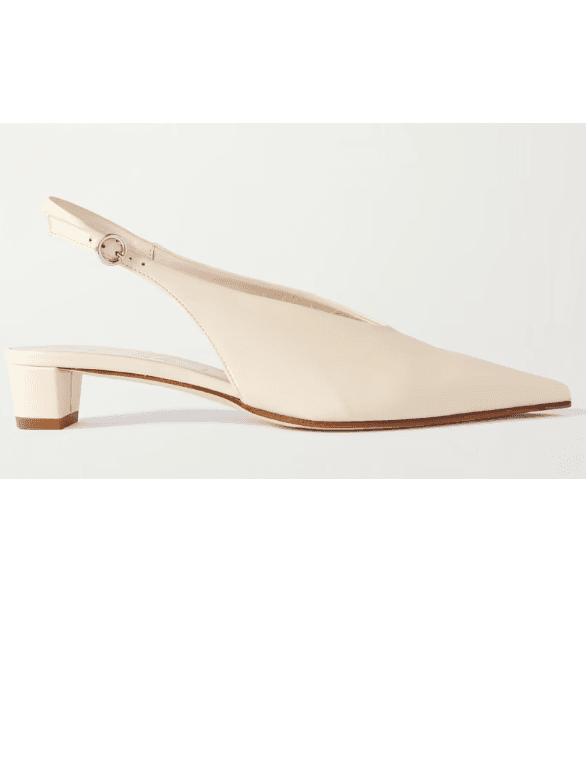 Oti leather slingback pumps Oti leather slingback pumps