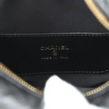 Chanel Chanel Mini Round Hobo Pouch Bag Black Caviar Gold Hardware | Thumbnail 9 Chanel Chanel Mini Round Hobo Pouch Bag Black Caviar Gold Hardware | Thumbnail 9