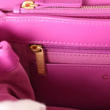 Chanel Chanel Small Crush Flap Bag Purple Shiny Aged Calfskin Brushed Gold Hardware | Thumbnail 11 Chanel Chanel Small Crush Flap Bag Purple Shiny Aged Calfskin Brushed Gold Hardware | Thumbnail 11