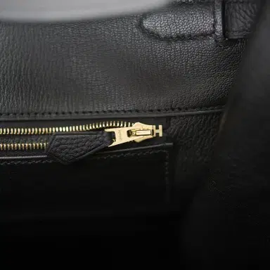 HERMÈS Hermes Birkin 40 Black Togo Gold Hardware | Thumbnail 9 HERMÈS Hermes Birkin 40 Black Togo Gold Hardware | Thumbnail 9