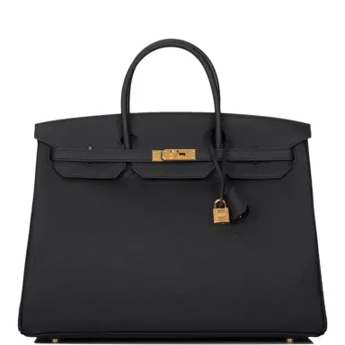HERMÈS Hermes Birkin 40 Black Togo Gold Hardware | Thumbnail 1 HERMÈS Hermes Birkin 40 Black Togo Gold Hardware | Thumbnail 1
