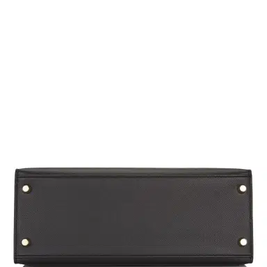 HERMÈS Hermes Black Epsom Sellier Kelly 28cm Gold Hardware | Thumbnail 7 HERMÈS Hermes Black Epsom Sellier Kelly 28cm Gold Hardware | Thumbnail 7