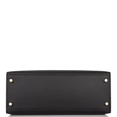 HERMÈS Hermes Black Epsom Sellier Kelly 28cm Gold Hardware | Thumbnail 6 HERMÈS Hermes Black Epsom Sellier Kelly 28cm Gold Hardware | Thumbnail 6