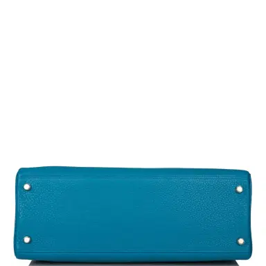 HERMÈS Hermes Bleu Izmir Togo Retourne Kelly 35cm Gold Hardware | Thumbnail 6 HERMÈS Hermes Bleu Izmir Togo Retourne Kelly 35cm Gold Hardware | Thumbnail 6