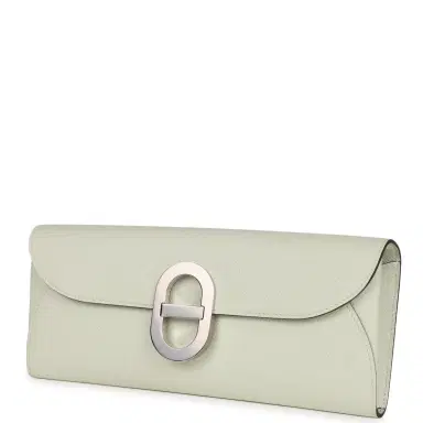 HERMÈS Hermes Chaine d'Ancre Wallet to Go Vert Fizz Epsom Palladium Hardware | Thumbnail 5 HERMÈS Hermes Chaine d'Ancre Wallet to Go Vert Fizz Epsom Palladium Hardware | Thumbnail 5