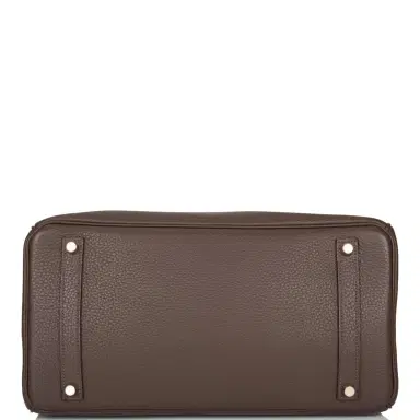 HERMÈS Hermes Chocolate Togo Birkin 35cm Gold Hardware | Thumbnail 6 HERMÈS Hermes Chocolate Togo Birkin 35cm Gold Hardware | Thumbnail 6