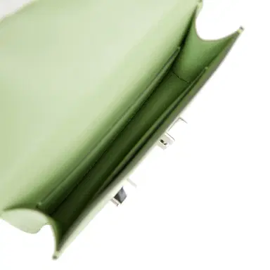 HERMÈS Hermes Constance Slim Wallet Vert Criquet Epsom Palladium Hardware | Thumbnail 9 HERMÈS Hermes Constance Slim Wallet Vert Criquet Epsom Palladium Hardware | Thumbnail 9