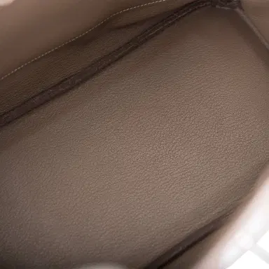 HERMÈS Hermes Etoupe Togo Birkin 30cm Palladium Hardware (Preloved - Excellent) | Thumbnail 8 HERMÈS Hermes Etoupe Togo Birkin 30cm Palladium Hardware (Preloved - Excellent) | Thumbnail 8