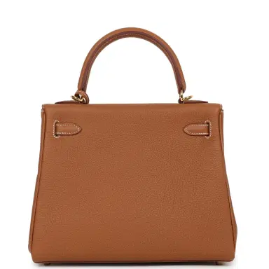HERMÈS Hermes Kelly Retourne 25 Gold Togo Gold Hardware | Thumbnail 5 HERMÈS Hermes Kelly Retourne 25 Gold Togo Gold Hardware | Thumbnail 5