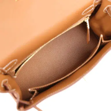 HERMÈS Hermes Kelly Retourne 25 Gold Togo Gold Hardware | Thumbnail 9 HERMÈS Hermes Kelly Retourne 25 Gold Togo Gold Hardware | Thumbnail 9