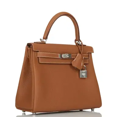 HERMÈS Hermes Kelly Retourne 25 Gold Togo Palladium Hardware | Thumbnail 2 HERMÈS Hermes Kelly Retourne 25 Gold Togo Palladium Hardware | Thumbnail 2